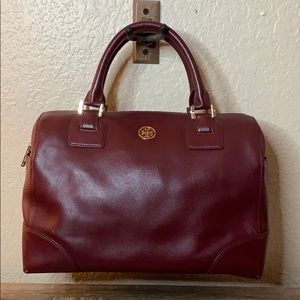 Tory Burch Leather Robinson Satchel